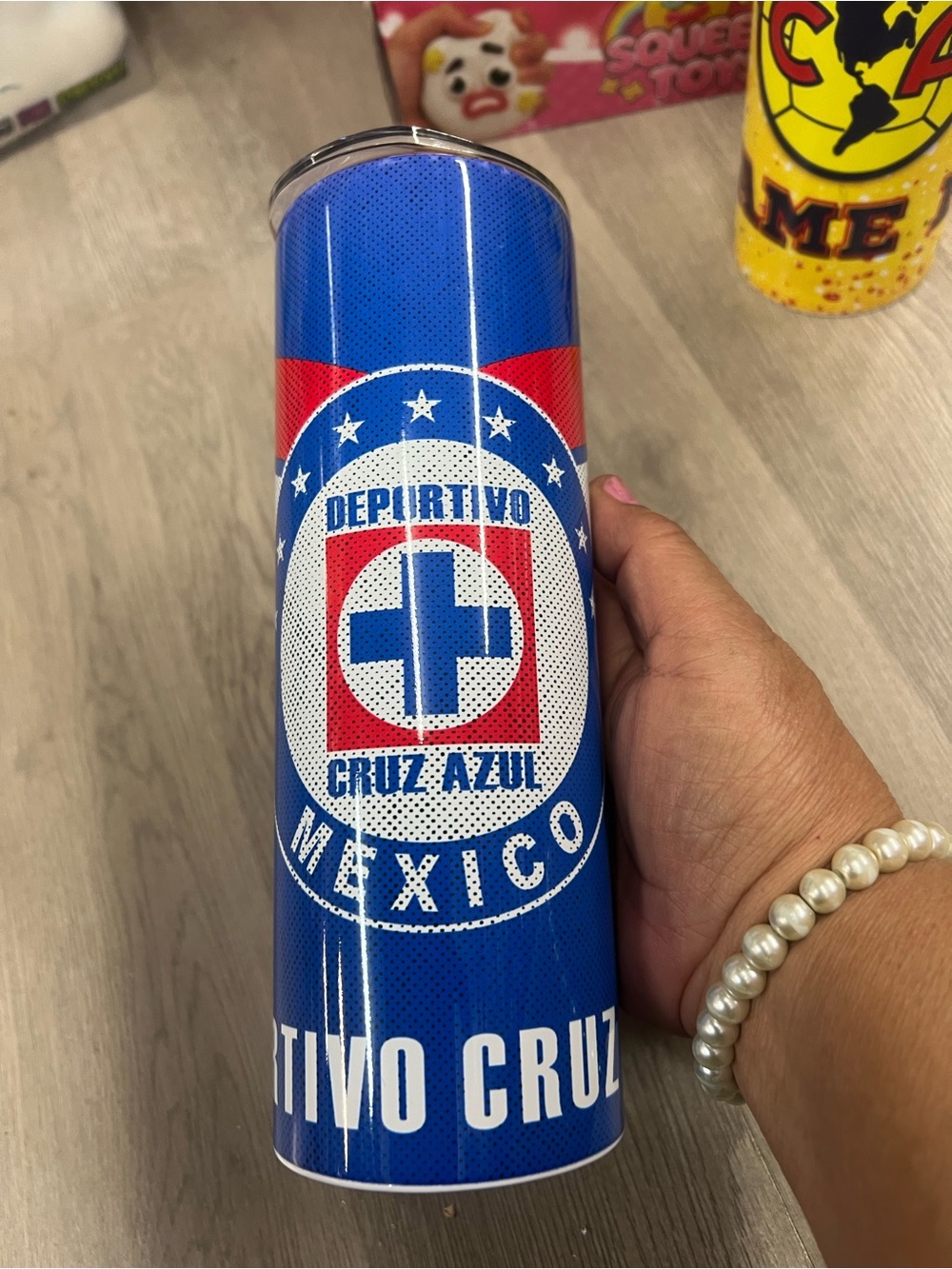 Mexico Insulated Tumbler - Blue/Red/White